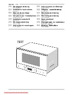 Preview for 1 page of Gaggenau BM 221-100 Installation Instructions Manual