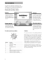 Preview for 8 page of Gaggenau BM 270/271 Instruction Manual