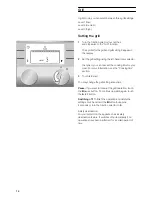 Preview for 18 page of Gaggenau BM 270/271 Instruction Manual