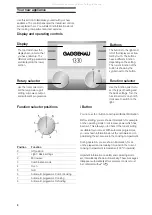 Предварительный просмотр 8 страницы Gaggenau BM 271 Instruction Manual