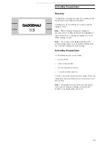 Предварительный просмотр 13 страницы Gaggenau BM 271 Instruction Manual