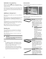 Preview for 20 page of Gaggenau BM 450 710 Use And Care Manual