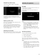 Preview for 23 page of Gaggenau BM 450 710 Use And Care Manual