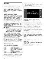 Preview for 24 page of Gaggenau BM 450 710 Use And Care Manual