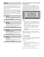 Preview for 41 page of Gaggenau BM 450 710 Use And Care Manual