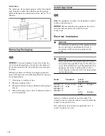 Preview for 10 page of Gaggenau BM 451 710 Installation Instructions Manual