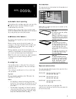 Предварительный просмотр 9 страницы Gaggenau BM 484 Instruction Manual