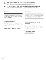 Preview for 16 page of Gaggenau BMP 250/251 710 Use And Care Manual