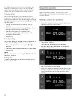 Preview for 28 page of Gaggenau BMP 250/251 710 Use And Care Manual