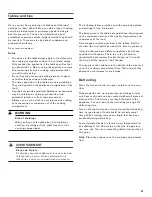 Preview for 47 page of Gaggenau BMP 250/251 710 Use And Care Manual