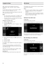 Preview for 24 page of Gaggenau BMP 250/251 Instruction Manual