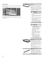 Preview for 20 page of Gaggenau BMP 251 710 Use And Care Manual