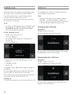 Preview for 38 page of Gaggenau BMP 251 710 Use And Care Manual