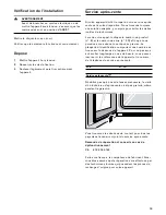 Предварительный просмотр 19 страницы Gaggenau BO 450 6 Series Installation Instructions Manual