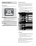 Preview for 15 page of Gaggenau BO 451 611 Use And Care Manual