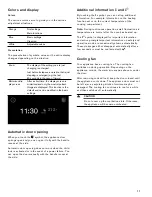 Preview for 11 page of Gaggenau BS 470 611 Use And Care Manual