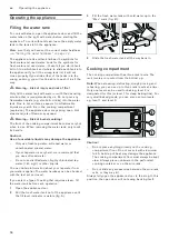 Preview for 16 page of Gaggenau BSP 251 Instruction Manual