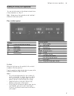 Preview for 9 page of Gaggenau CI 422 Instruction Manual