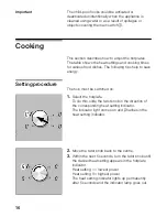 Предварительный просмотр 15 страницы Gaggenau CI 482100 Operating Instructions Manual