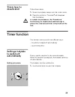 Предварительный просмотр 22 страницы Gaggenau CI 482100 Operating Instructions Manual