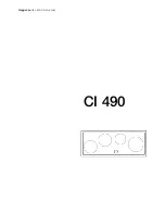 Gaggenau CI 490 Use And Care Manual preview