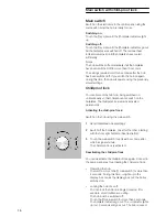 Preview for 10 page of Gaggenau CI 490 Use And Care Manual