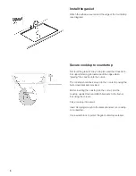 Предварительный просмотр 8 страницы Gaggenau CI 491602 Installation Manual