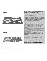 Preview for 3 page of Gaggenau CK 482 Operating And Assembly Instructions Manual