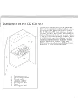 Preview for 4 page of Gaggenau CK 590-615 Installation Instructions Manual