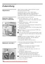 Preview for 10 page of Gaggenau CM 210 Operating Instructions Manual