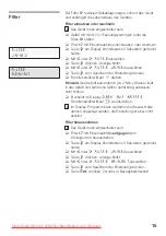 Preview for 15 page of Gaggenau CM 210 Operating Instructions Manual