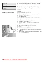 Preview for 44 page of Gaggenau CM 210 Operating Instructions Manual