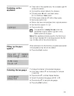 Preview for 11 page of Gaggenau CM 210 Use And Care Manual