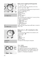 Preview for 14 page of Gaggenau CM 210 Use And Care Manual