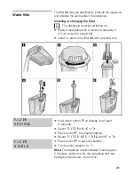 Preview for 21 page of Gaggenau CM 210 Use And Care Manual