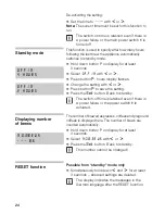 Preview for 24 page of Gaggenau CM 210 Use And Care Manual