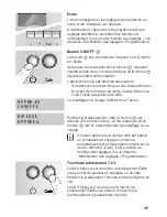 Preview for 45 page of Gaggenau CM 210 Use And Care Manual