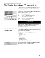 Preview for 51 page of Gaggenau CM 210 Use And Care Manual