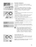 Preview for 79 page of Gaggenau CM 210 Use And Care Manual