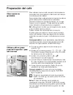 Preview for 81 page of Gaggenau CM 210 Use And Care Manual