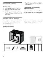 Предварительный просмотр 6 страницы Gaggenau CM 450 Use And Care Manual