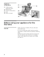 Preview for 8 page of Gaggenau CM200610 Use And Care Manual