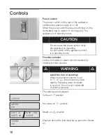 Preview for 10 page of Gaggenau CM200610 Use And Care Manual