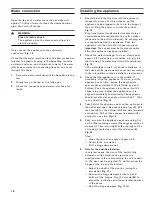 Preview for 16 page of Gaggenau CM470712 Installation Instructions Manual