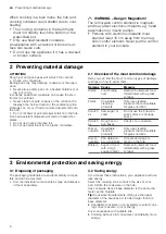 Preview for 6 page of Gaggenau CV2821.1 Information For Use