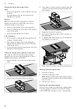 Предварительный просмотр 44 страницы Gaggenau CV282110 Instruction Manual