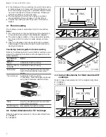 Предварительный просмотр 6 страницы Gaggenau CX48261 Series Installation Instructions Manual