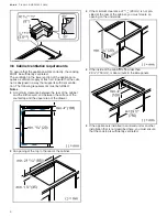 Предварительный просмотр 8 страницы Gaggenau CX48261 Series Installation Instructions Manual