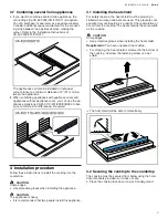 Предварительный просмотр 9 страницы Gaggenau CX48261 Series Installation Instructions Manual