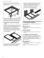 Предварительный просмотр 20 страницы Gaggenau CX48261 Series Installation Instructions Manual